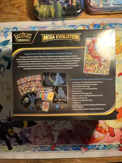 Pokemon Center Lucario Elite Trainer Box ETB Mega Evolutions Sealed TCG (desc) - Image 4