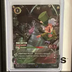 Disney Lorcana enchanted Mad Hatter - Unruly Eccentric 213/204 Archazia's Island - Image 1