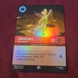 Tinker Bell Fancy Footwork 214/204 Lorcana Whispers in the Well EPIC - Image 1