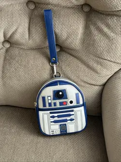 Star Wars Loungefly R2D2 Wristlet Belt Bag Wallet Pouch Disney Parks Star Wars - Image 2