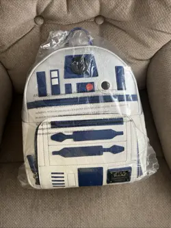 Star Wars Loungefly R2D2 Wristlet Belt Bag Wallet Pouch Disney Parks Star Wars - Image 3