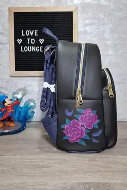 Loungefly Disney Hot Topic Exclusive Maleficent, Disney Villains Backpack BNWT - Image 5