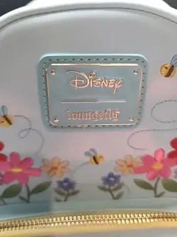 Disney Loungefly Winnie The Pooh And Friends Floral Mini Backpack And Wallet NWT - Image 3