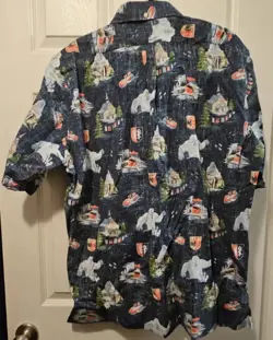 Disney x Reyn Spooner Disneyland Club 33 Matterhorn Bobsleds 65 Shirt XL NWT - Image 2