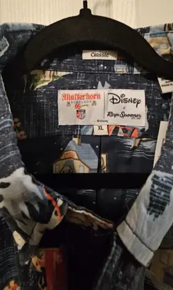 Disney x Reyn Spooner Disneyland Club 33 Matterhorn Bobsleds 65 Shirt XL NWT - Image 4