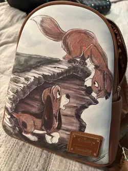 Disney Loungefly Fox and the Hound Mini Backpack - Image 1
