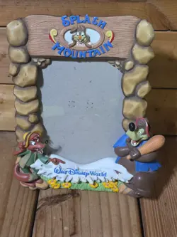 Walt Disney World Splash Mountain Brier Rabbit Big Bad Wolf Bear Picture... - Image 1