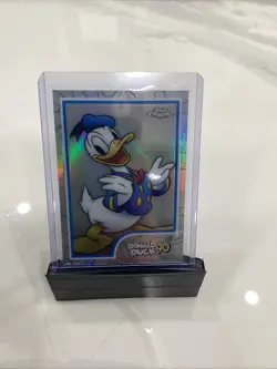 Lot 10 Disney Topps Chrome 2024 Insert Full Set Donald Duck 90th Anniversary - Image 2