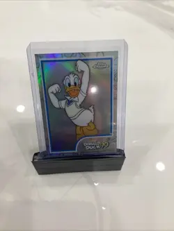 Lot 10 Disney Topps Chrome 2024 Insert Full Set Donald Duck 90th Anniversary - Image 3