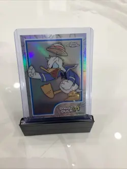 Lot 10 Disney Topps Chrome 2024 Insert Full Set Donald Duck 90th Anniversary - Image 4