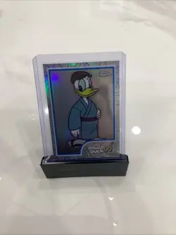 Lot 10 Disney Topps Chrome 2024 Insert Full Set Donald Duck 90th Anniversary - Image 5
