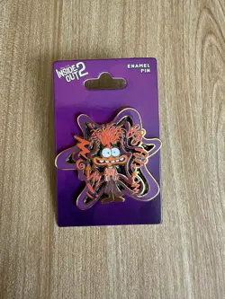 Disney/Pixar Anxiety Inside Out 2 Enamel Pin (Box Lunch Exclusive) New - Image 1