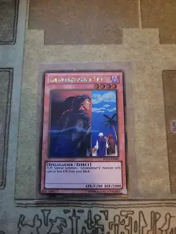 YUGIOH GRAVEKEEPER'S SPY PGLD-EN082 GOLD UNLIMITED ED LP - Image 1