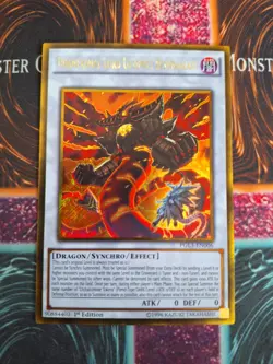 Yu-Gi-Oh! TCG Phantasmal Lord Ultimitl Bishbaalkin PGL3-EN006 Gold Secret 1st NM - Image 1