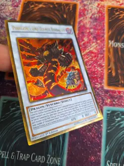 Yu-Gi-Oh! TCG Phantasmal Lord Ultimitl Bishbaalkin PGL3-EN006 Gold Secret 1st NM - Image 2