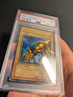 Yugioh Right Arm of the Forbidden One LOB-122 1st Edition Ultra Rare PSA 9 Mint! - Image 5