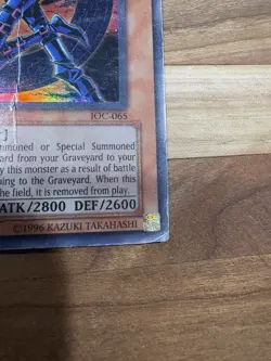 Yu-Gi-Oh! Dark Magician of Chaos IOC-065 1st Edition DMG - Image 5