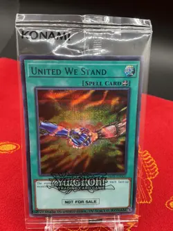 United We Stand (Blue) SBPR-EN001 Yugioh Sweepstakes Promo Sealed - Image 1