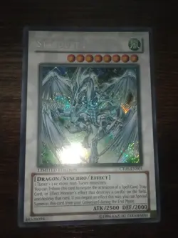 Konami Yu-Gi-Oh! Stardust Dragon CT05-EN001 2008 Tin Secret Rare Foil LE - Image 1
