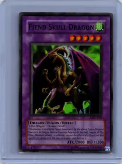 Fiend Skull Dragon Unlimited Super Rare Legacy of Darkness LOD-039 LP - Image 1