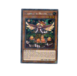 Yugioh Yu-Gi-Oh! Madolche Hootcake RA04-EN206 Platinum Secret Rare - Image 1