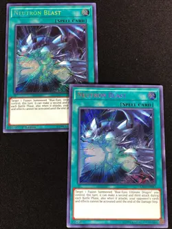 Yugioh Neutron Blast LCKC-EN041 1ST SECRET X2 (NM) One is 1st - Image 1