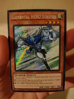 Yu-Gi-Oh! Elemental HERO Stratos BLC1-EN003 - Image 2