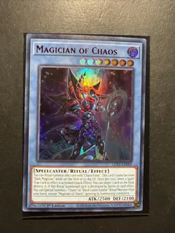 Magician Of Chaos LDS3 EN089 - Ultra Rare - Unlimited Edition - Image 1