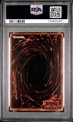 2003 YU-GI-OH! LON-LABYRINTH OF NIGHTMARE 1ST ED WORM DRAKE PSA 10 - Image 2