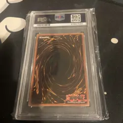 1ST EDITION HORUS BLACK FLAME DRAGON LV 6 ULTIMATE RARE YU-GI-OH SOD EN007 PSA 9 - Image 2