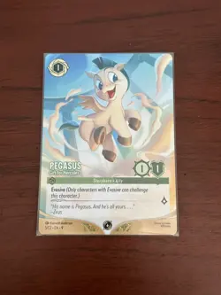 Disney Lorcana Pegasus Gift for Hercules Non-Foil Promo DLC Challenge 5/C2 EN NM - Image 1