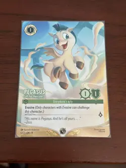 Disney Lorcana Pegasus Gift for Hercules Non-Foil Promo DLC Challenge 5/C2 EN NM - Image 4