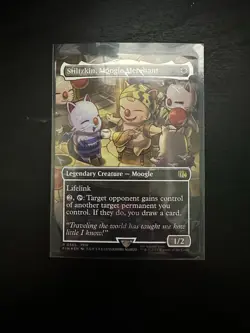 Stiltzkin, Moogle Merchant (Borderless) (Chocobo Track Foil) Final Fantasy Foil - Image 1