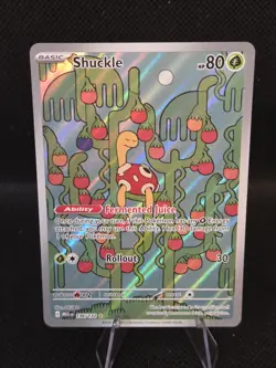 SHUCKLE Illustration Rare Holo #136/132 Pokemon Mega Evolution Eng Pack Fresh - Image 1