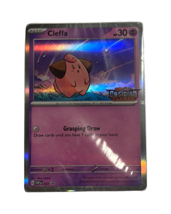 Pokemon TCG Cleffa 037 Obsidian Flames Pre release Sealed Deck - Image 1