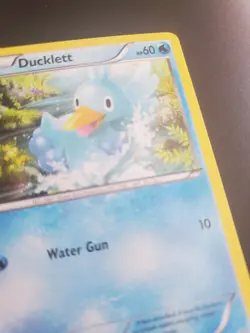 Pokemon TCG Ducklett BW Black Star Promos BW17 Holo Promo - Image 3