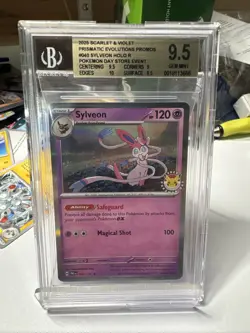 Pokemon TCG Sylveon Pokemon Day 2025 #040/131 Holo BGS 9.5 Gem Mint Beckett - Image 1