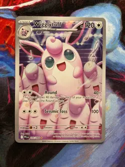 Wigglytuff 105/094 Illustration Rare Phantasmal Flames Pokemon TCG NM/M - Image 1
