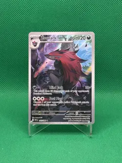 Zoroark 143/086 White Flare Illustration Rare English - Near Mint - Image 1