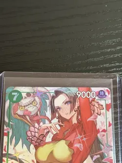 Bandai One Piece Card Game Boa Hancock OP16-032 SR Special Holo Character - Image 2