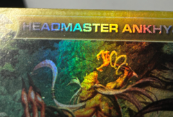 CHAOTIC TCG ULTRA RARE HEADMASTER ANKHYJA MAX ENERGY POWER CARD - Image 3