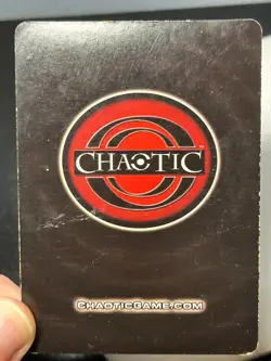CHAOTIC TCG ULTRA RARE HEADMASTER ANKHYJA MAX ENERGY POWER CARD - Image 4