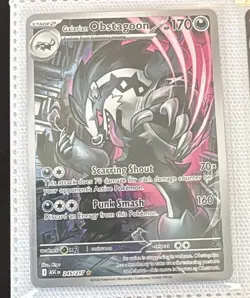 Galarian Obstagoon 245/217 IR Holo NM Pokemon Card Ascended Heroes - Image 1