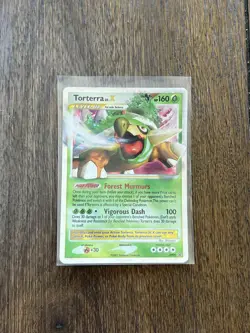 Pokemon Card - Torterra LV.X Diamond and Pearl Promos DP09 Holo Promo - Image 1