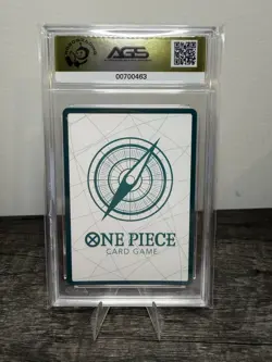 One Piece Red Bull DON!! 1k Blue Single Card Promo Foil Tournament Event AGS 10 - Image 2
