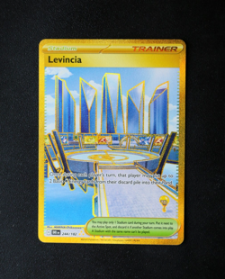 Pokemon Card TCG - Levincia 244/182 - Destined Rivals - Hyper Rare - NM ⭐ - Image 1