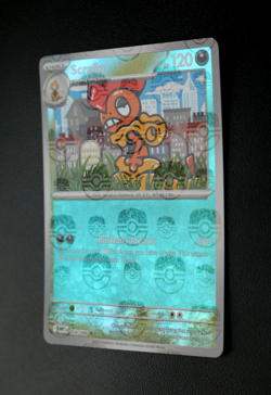 Pokemon Card - Scrafty 058/086 White Flare English - Master Ball Reverse - NM ⭐ - Image 2