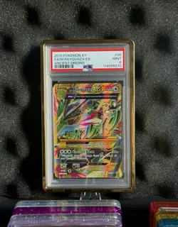 M Rayquaza EX Shiny Full Art Holo Card 98/98 Psa 9 New Cert ⭐ - Image 1