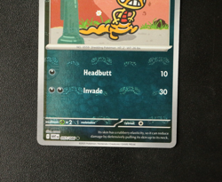 Pokemon Card - Scraggy 057/086 White Flare English - Master Ball Reverse - NM ⭐ - Image 3