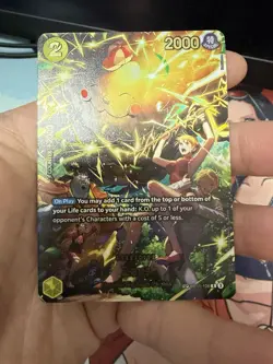 One Piece Card Game Zeus SP OP15 Adventure on Kami’s Island English - Image 3